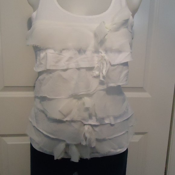 White Abercrombie Tank - Picture 10 of 10